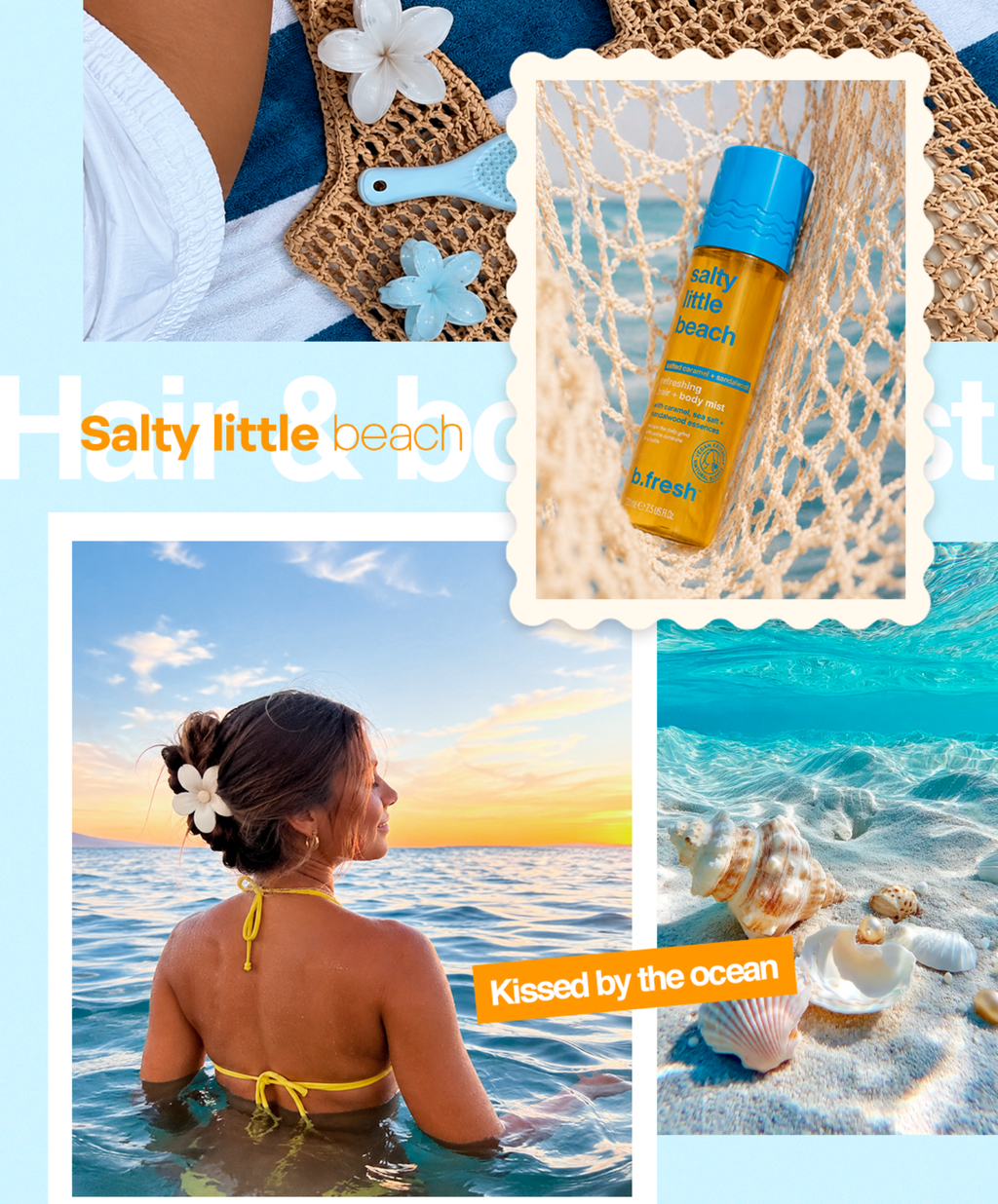 Hair & Body Mist - Salty Little Beach