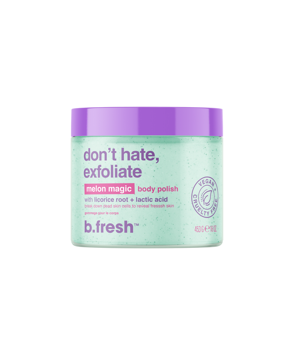 Body Scrub - Don't Hate, Exfoliate