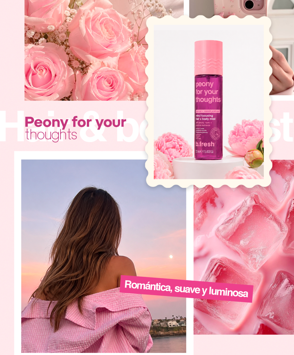 Hair & Body Mist - Peony for your Thoughts