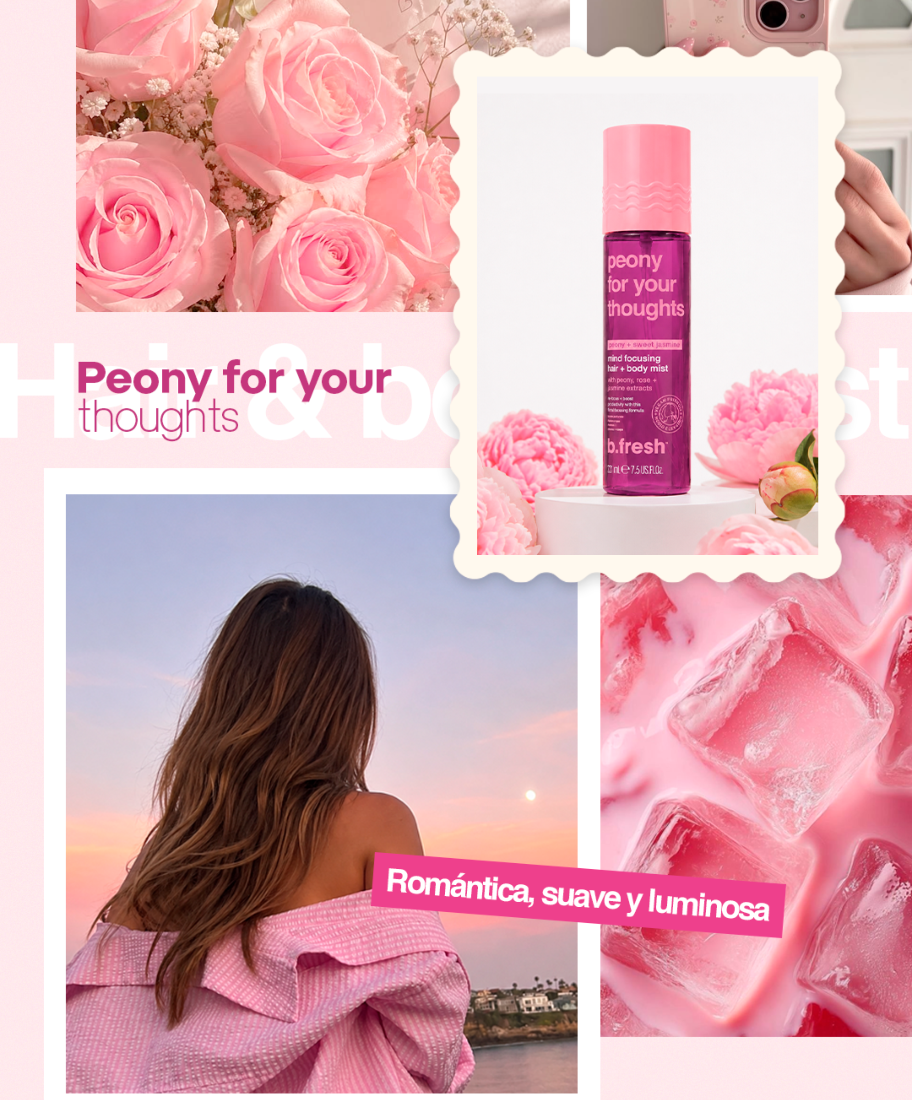 Hair & Body Mist - Peony for your Thoughts