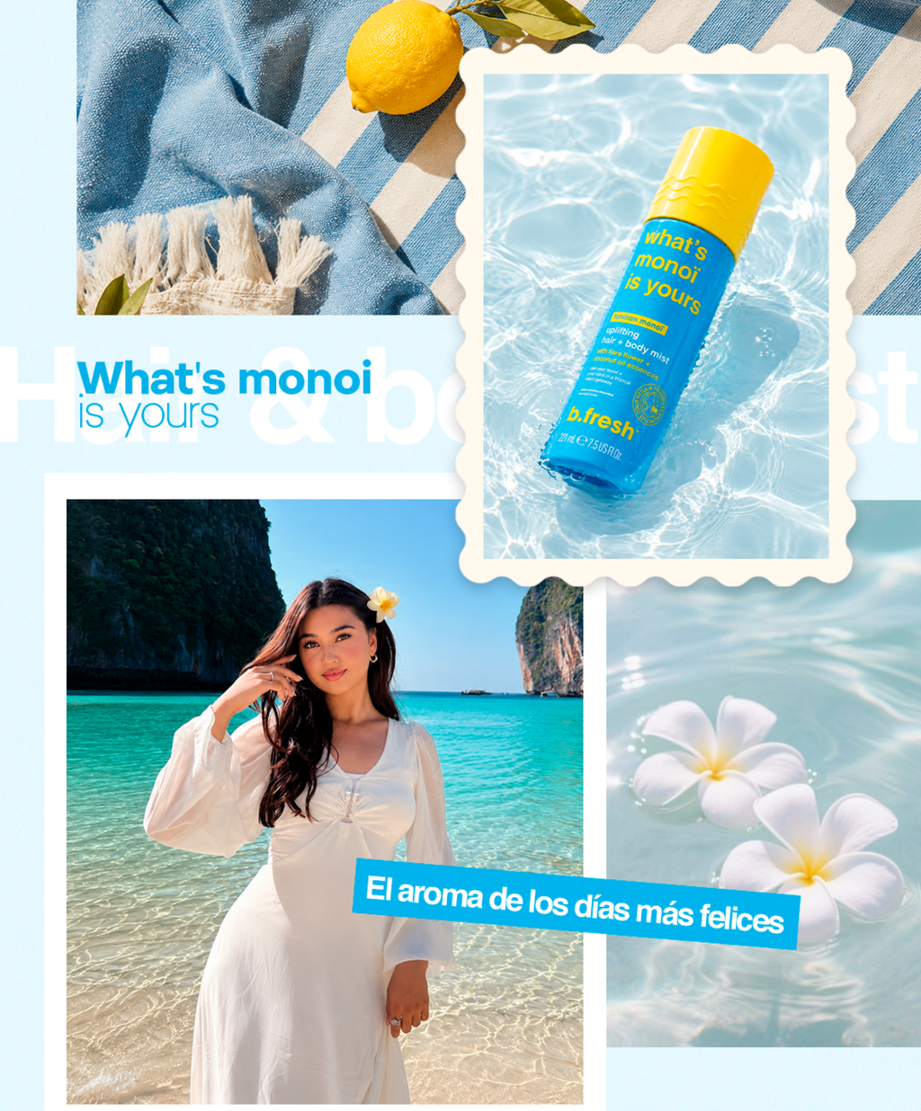 Hair & Body Mist - What´s Monoi is Yours