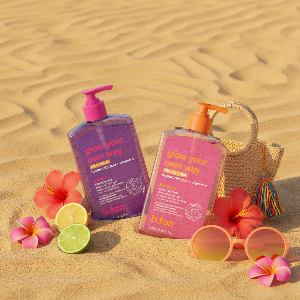 Imagen de bienvenida con fondo de arena